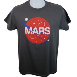 Official Licensed NASA Mars Planet Gray Tshirt Size Small